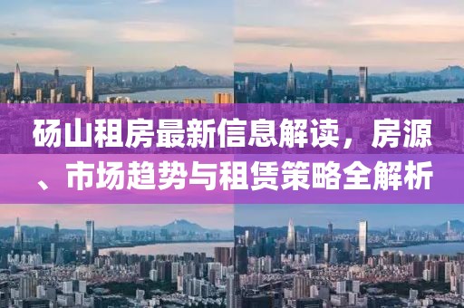 砀山租房最新信息解读，房源、市场趋势与租赁策略全解析