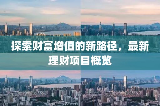 探索财富增值的新路径，最新理财项目概览