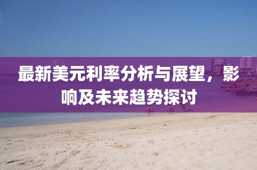 最新美元利率分析与展望，影响及未来趋势探讨
