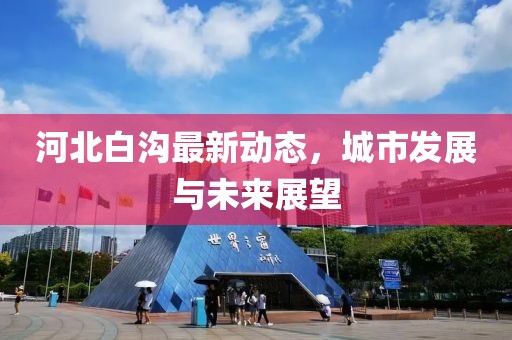 河北白沟最新动态，城市发展与未来展望