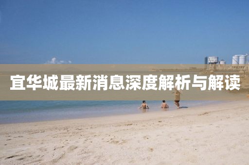 宜华城最新消息深度解析与解读