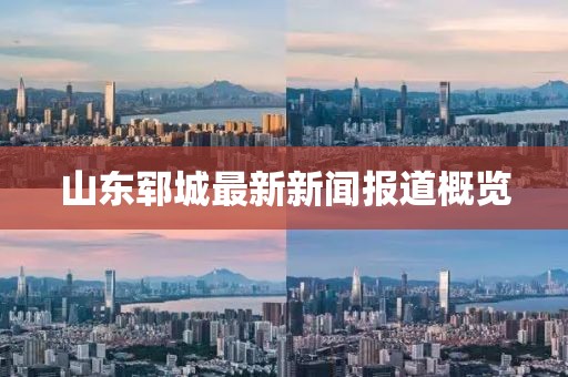 山东郓城最新新闻报道概览