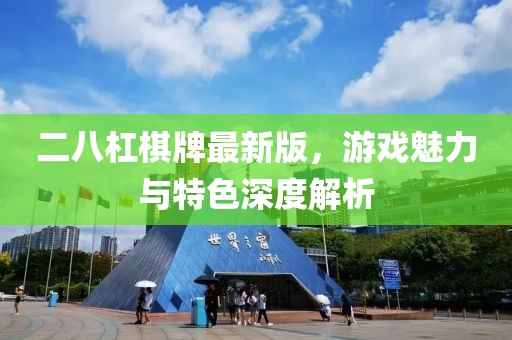 二八杠棋牌最新版，游戏魅力与特色深度解析