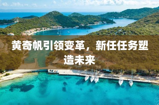 黄奇帆引领变革，新任任务塑造未来