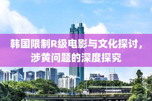 韩国限制R级电影与文化探讨，涉黄问题的深度探究