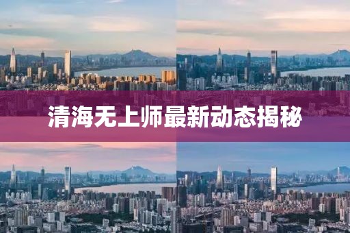 清海无上师最新动态揭秘