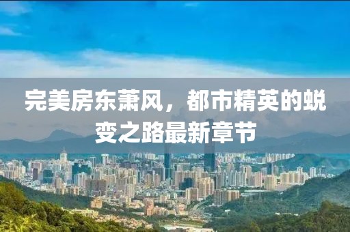 完美房东萧风，都市精英的蜕变之路最新章节