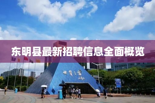 东明县最新招聘信息全面概览