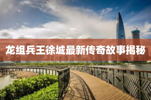 龙组兵王徐城最新传奇故事揭秘