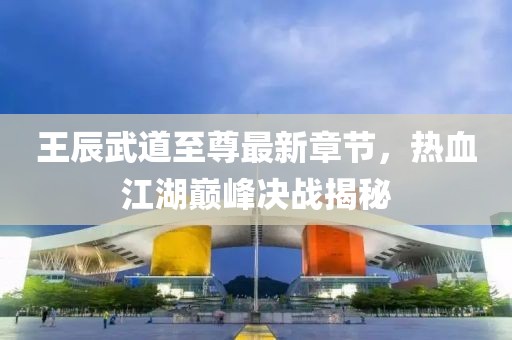 王辰武道至尊最新章节，热血江湖巅峰决战揭秘