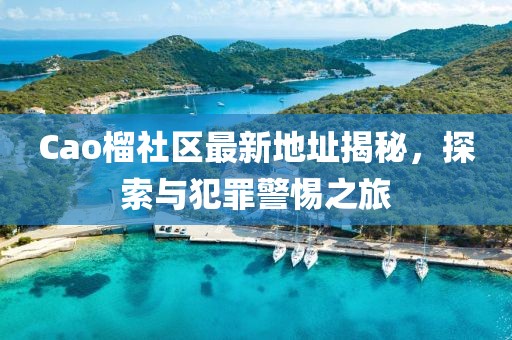 Cao榴社区最新地址揭秘，探索与犯罪警惕之旅